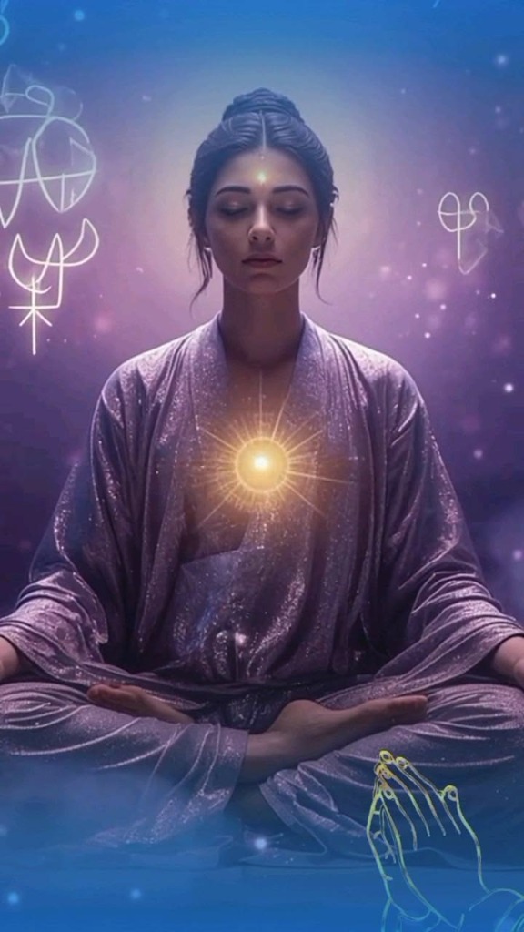Celestial Meditation Yogi Artwork